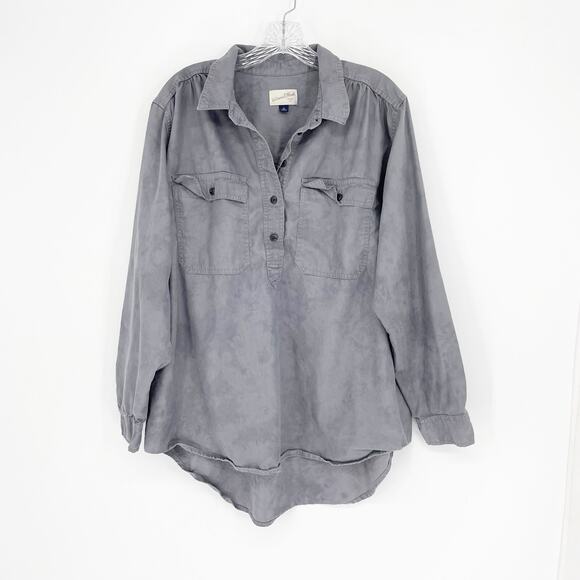 Universal Thread Long Sleeve Henley Top Size XL - Picture 1 of 6